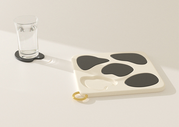 pot stand and coaster